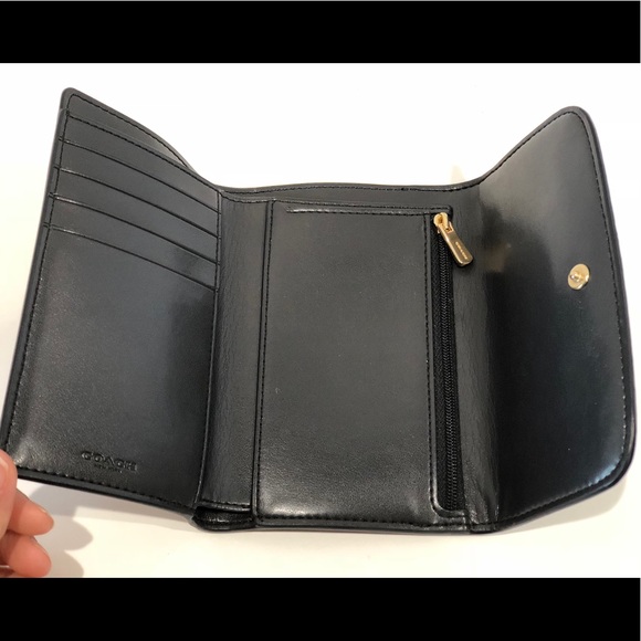 NWT COACH Medium Envelop Wallet Signature Canvas - Picture 6 of 6